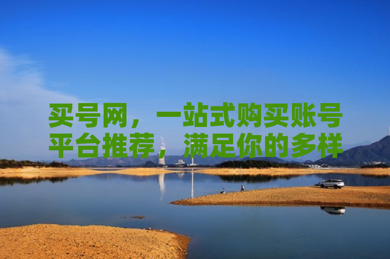 买号网，一站式购买账号平台推荐，满足你的多样化需求