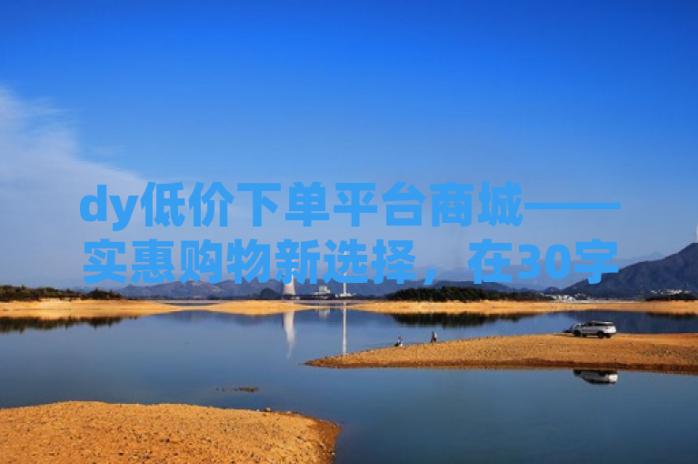 dy低价下单平台商城——实惠购物新选择，在30字以内，符合新闻类标题的简洁性要求，同时传达了平台的核心卖点——低价和实惠购物，吸引寻求性价比的消费者注意。