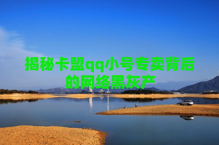 揭秘卡盟qq小号专卖背后的网络黑灰产