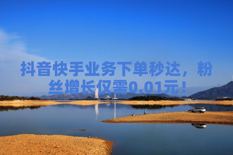 抖音快手业务下单秒达，粉丝增长仅需0.01元！
