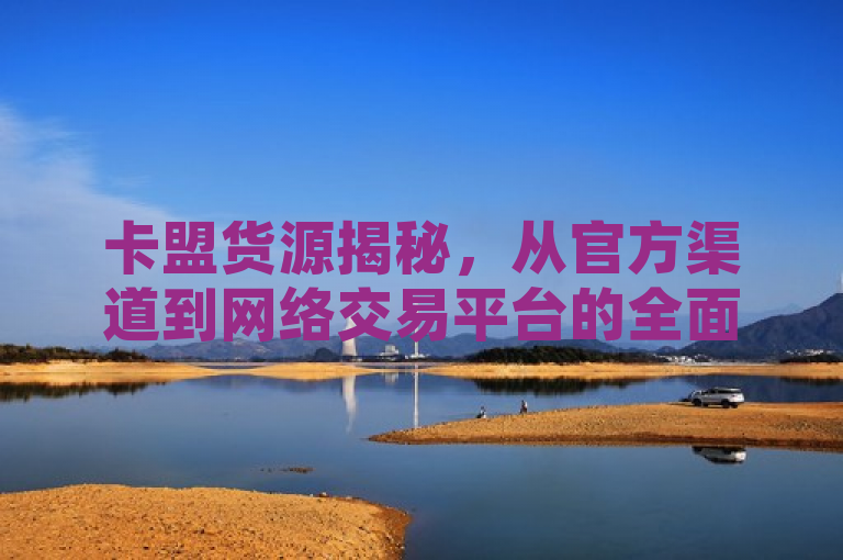卡盟货源揭秘，从官方渠道到网络交易平台的全面解析