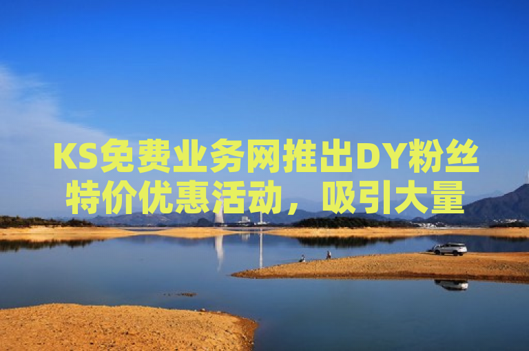 KS免费业务网推出DY粉丝特价优惠活动，吸引大量用户关注。