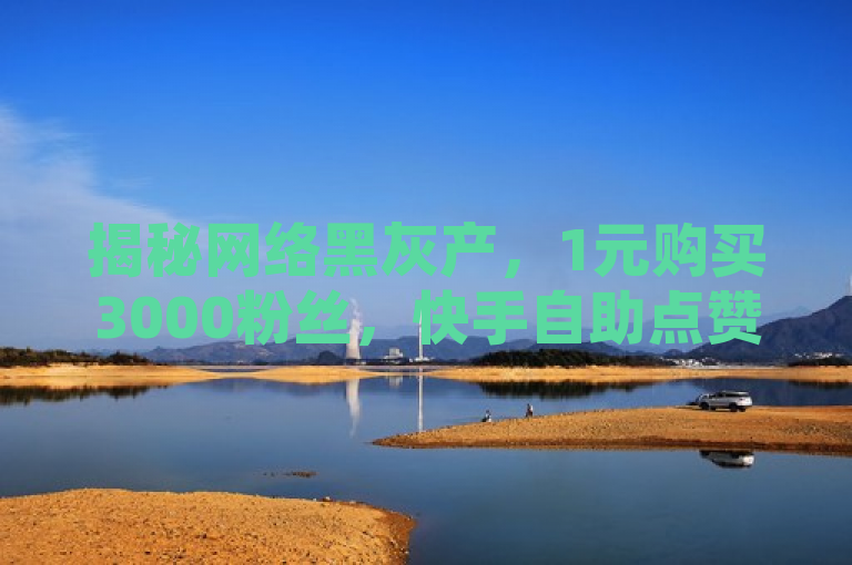 揭秘网络黑灰产，1元购买3000粉丝，快手自助点赞平台引发热议