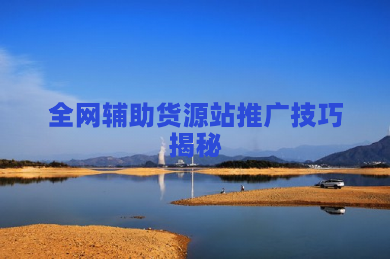 全网辅助货源站推广技巧揭秘