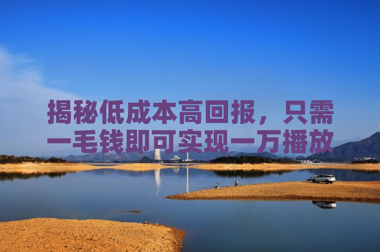 揭秘低成本高回报，只需一毛钱即可实现一万播放量的秘诀！