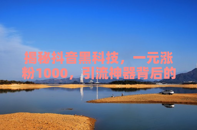 揭秘抖音黑科技，一元涨粉1000，引流神器背后的真相与风险