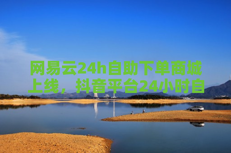 网易云24h自助下单商城上线，抖音平台24小时自助推广服务同步推出