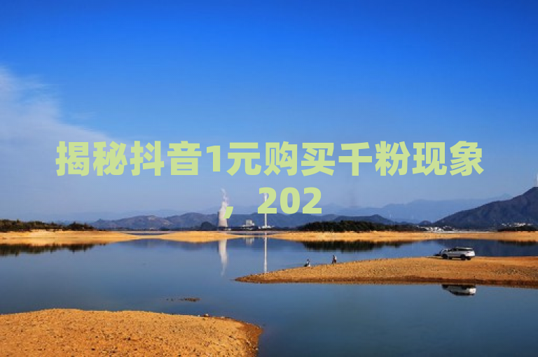揭秘抖音1元购买千粉现象，2025年必学的增粉秘籍曝光！