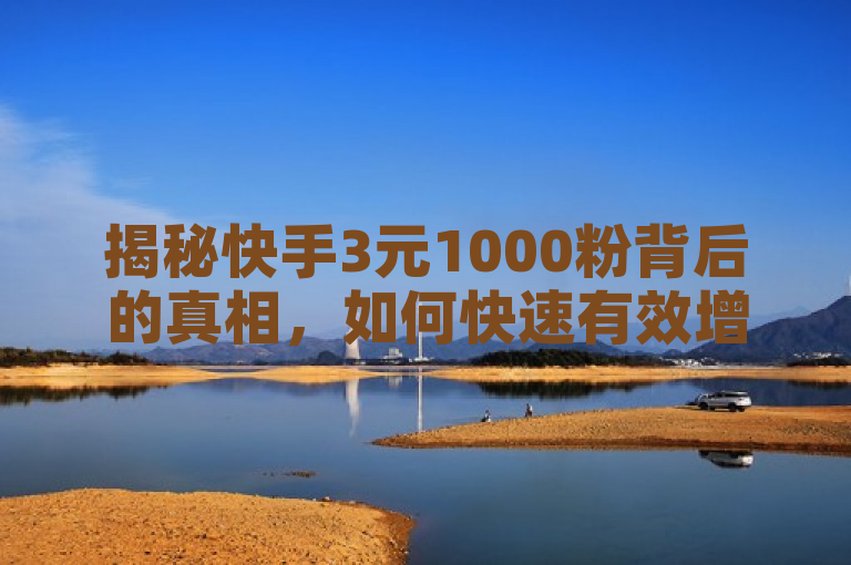 揭秘快手3元1000粉背后的真相，如何快速有效增加真实粉丝数