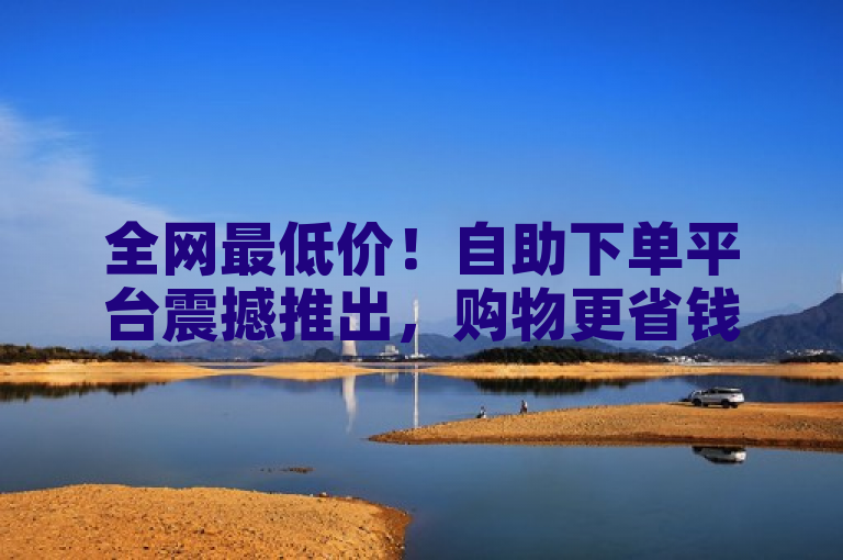 全网最低价！自助下单平台震撼推出，购物更省钱！