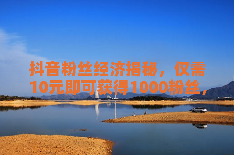 抖音粉丝经济揭秘，仅需10元即可获得1000粉丝，千万粉丝账号价值几何？