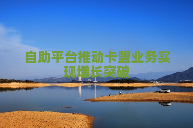 自助平台推动卡盟业务实现增长突破