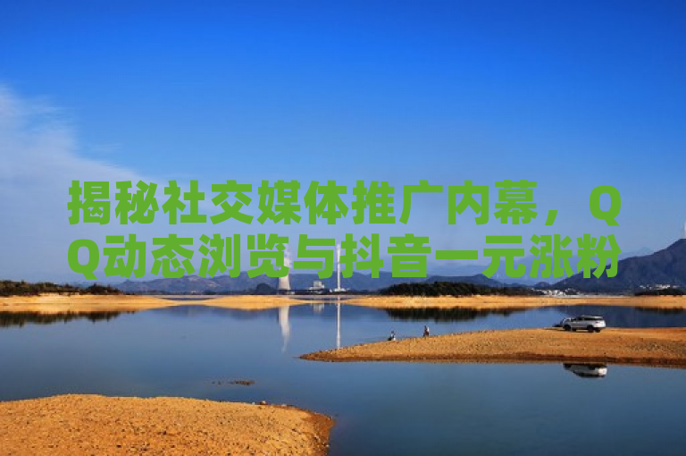 揭秘社交媒体推广内幕，QQ动态浏览与抖音一元涨粉服务