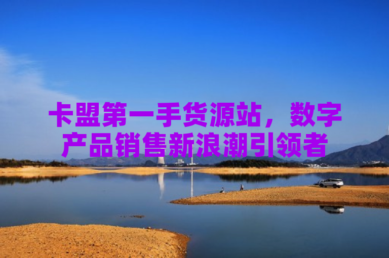 卡盟第一手货源站，数字产品销售新浪潮引领者