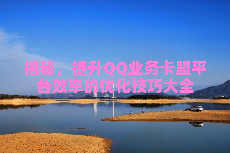 揭秘，提升QQ业务卡盟平台效率的优化技巧大全