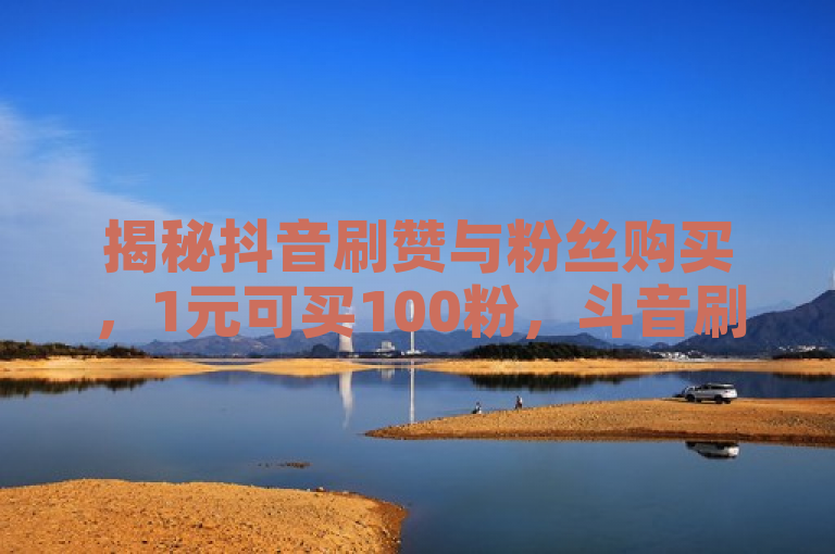 揭秘抖音刷赞与粉丝购买，1元可买100粉，斗音刷赞服务24小时在线