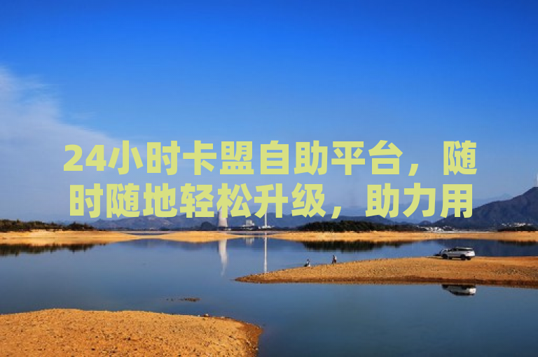 24小时卡盟自助平台，随时随地轻松升级，助力用户快速达成目标
