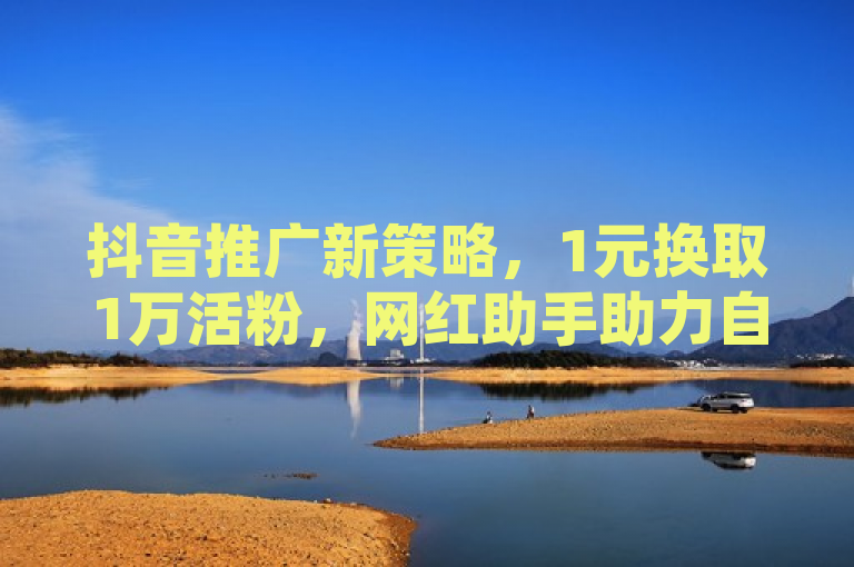 抖音推广新策略，1元换取1万活粉，网红助手助力自动引流