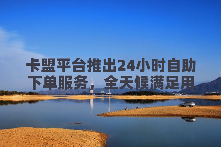 卡盟平台推出24小时自助下单服务，全天候满足用户需求
