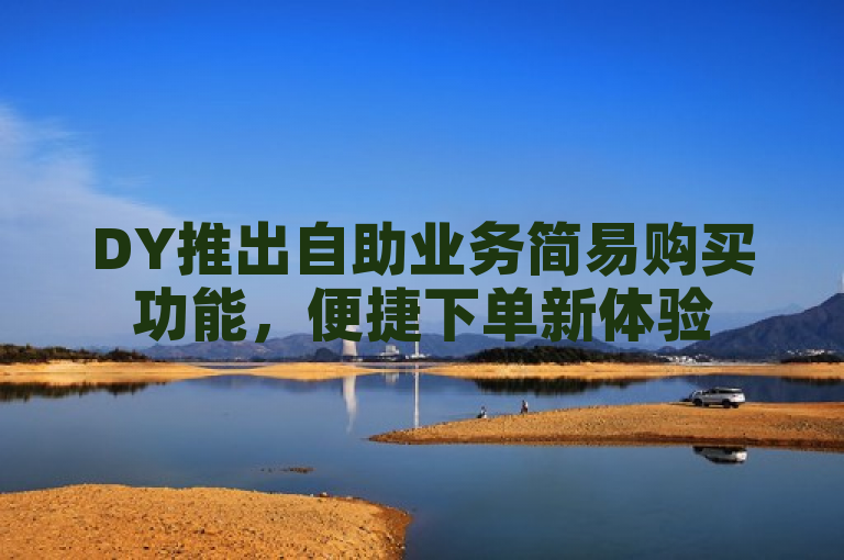 DY推出自助业务简易购买功能，便捷下单新体验