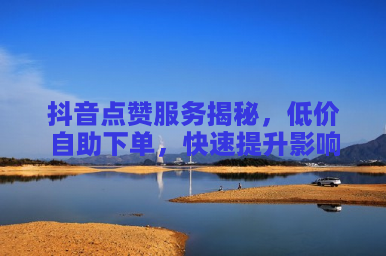 抖音点赞服务揭秘，低价自助下单，快速提升影响力