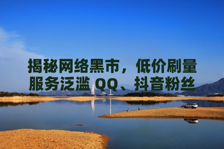 揭秘网络黑市，低价刷量服务泛滥 QQ、抖音粉丝增长暗藏风险