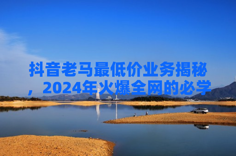 抖音老马最低价业务揭秘，2024年火爆全网的必学秘诀！