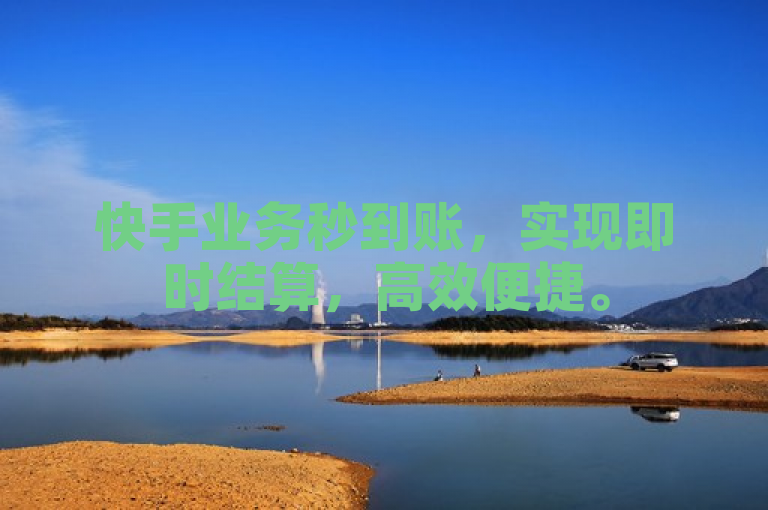 快手业务秒到账，实现即时结算，高效便捷。