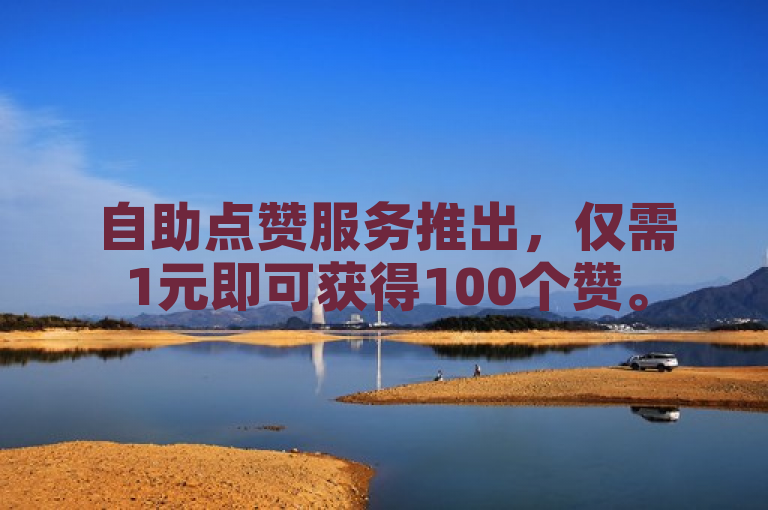 自助点赞服务推出，仅需1元即可获得100个赞。