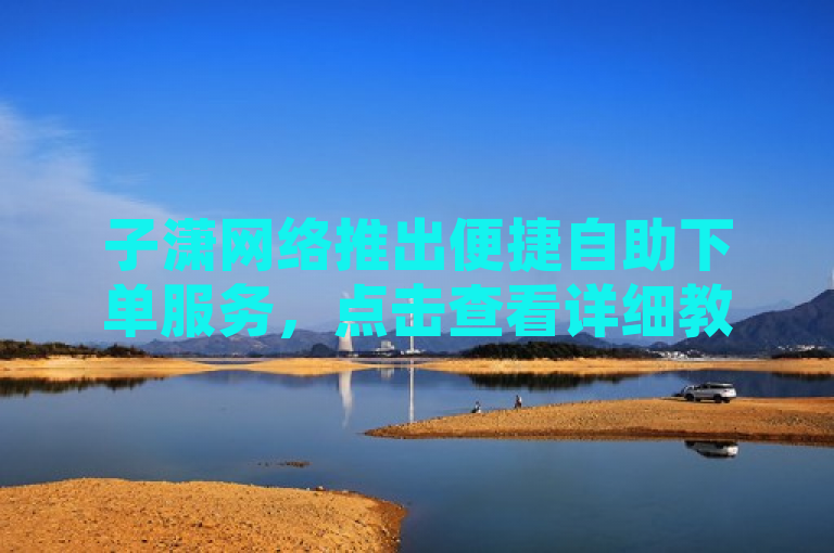 子潇网络推出便捷自助下单服务，点击查看详细教程。