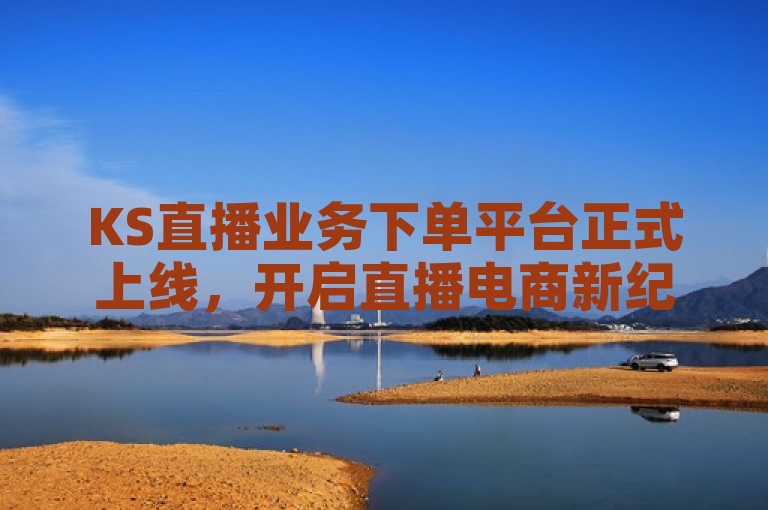 KS直播业务下单平台正式上线，开启直播电商新纪元。