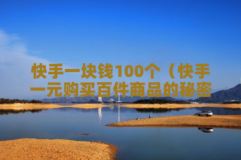 快手一块钱100个（快手一元购买百件商品的秘密揭秘）