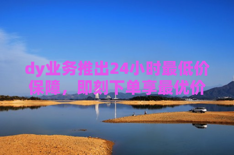 dy业务推出24小时最低价保障，即刻下单享最优价格！