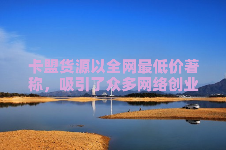 卡盟货源以全网最低价著称，吸引了众多网络创业者和消费者。
