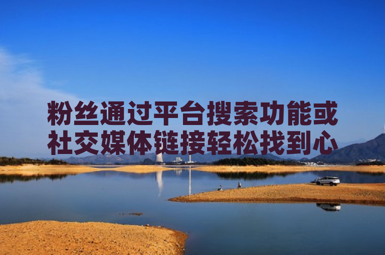 粉丝通过平台搜索功能或社交媒体链接轻松找到心仪主播。