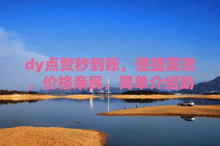 dy点赞秒到账，便捷高效，价格亲民，简单介绍助力社交媒体互动。