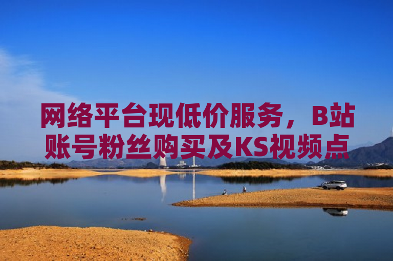 网络平台现低价服务，B站账号粉丝购买及KS视频点赞评论。