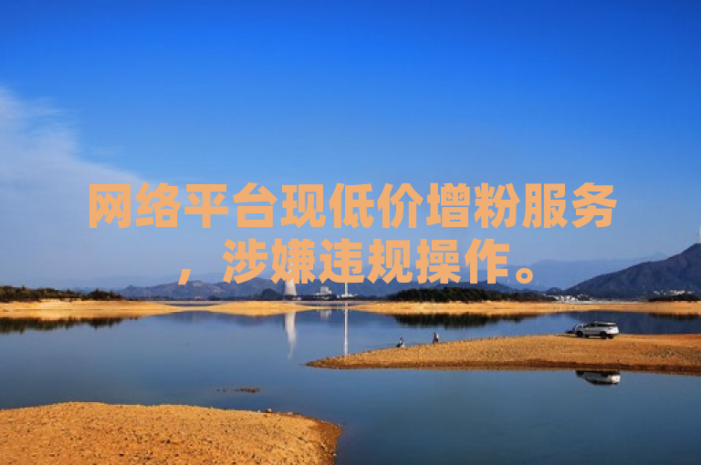 网络平台现低价增粉服务，涉嫌违规操作。