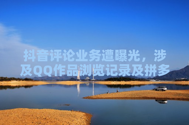 抖音评论业务遭曝光，涉及QQ作品浏览记录及拼多多转盘刷次数网站。