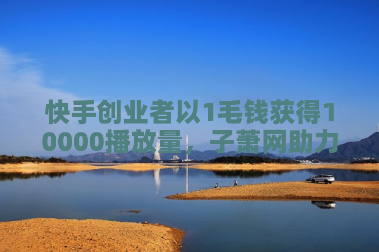 快手创业者以1毛钱获得10000播放量，子萧网助力业务增长。