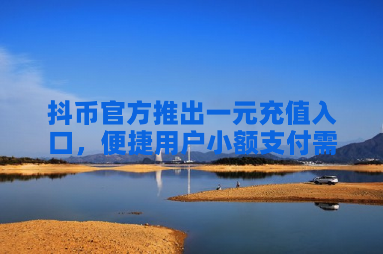 抖币官方推出一元充值入口，便捷用户小额支付需求。