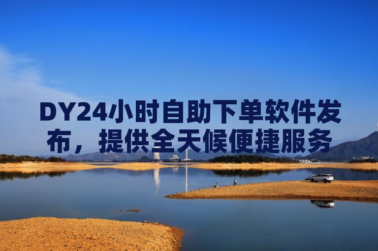 DY24小时自助下单软件发布，提供全天候便捷服务。