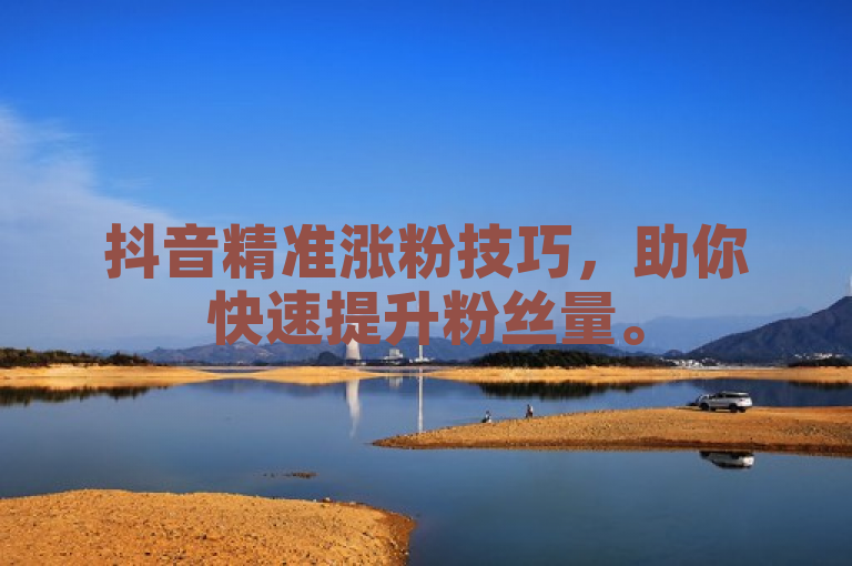 抖音精准涨粉技巧，助你快速提升粉丝量。