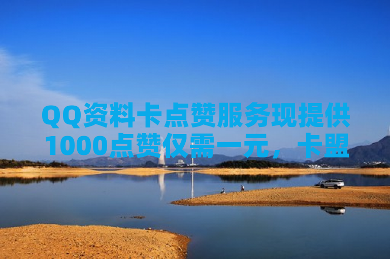 QQ资料卡点赞服务现提供1000点赞仅需一元，卡盟平台支持24小时自助下单。