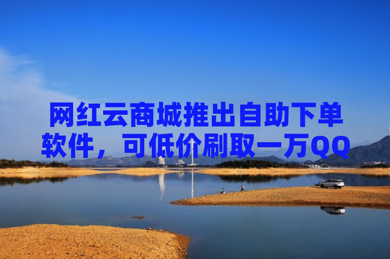 网红云商城推出自助下单软件，可低价刷取一万QQ空间访客量。