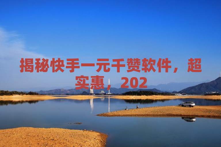 揭秘快手一元千赞软件，超实惠，2025年必学技巧。