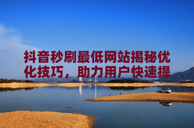 抖音秒刷最低网站揭秘优化技巧，助力用户快速提升账号影响力。
