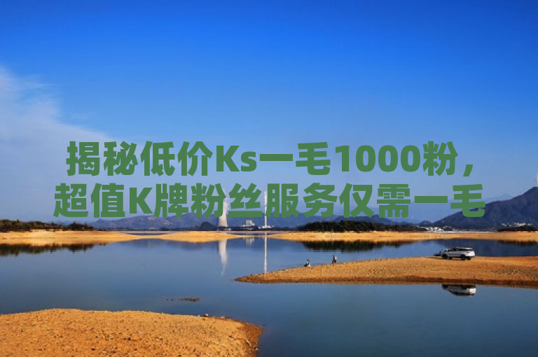 揭秘低价Ks一毛1000粉，超值K牌粉丝服务仅需一毛钱！