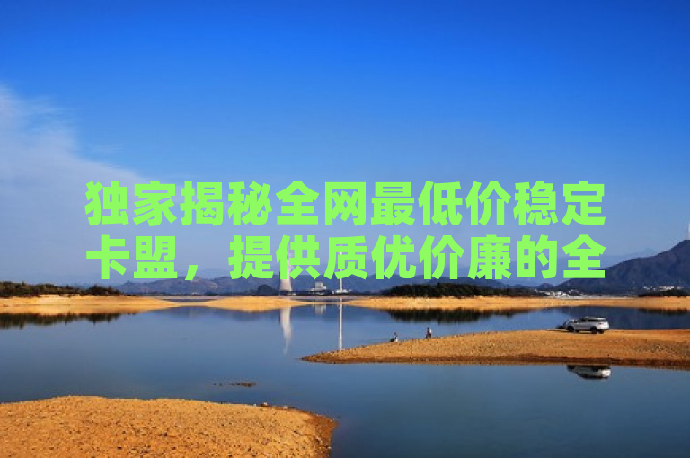 独家揭秘全网最低价稳定卡盟，提供质优价廉的全网卡服务。