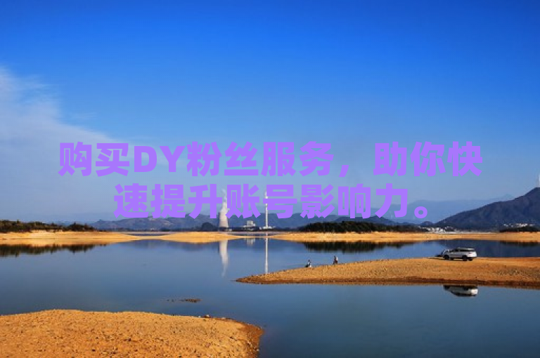 购买DY粉丝服务，助你快速提升账号影响力。